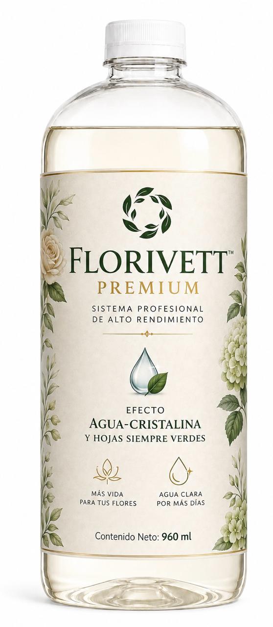 Florivett™️ Premium - Sistema de Máxima Vitalidad y Agua Cristalina (960ml)